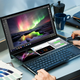 Ilustración para el artículo titulado El nuevo ZenBook Pro Duo de Asus es un portátil que no tiene una sino dos pantallas 4K